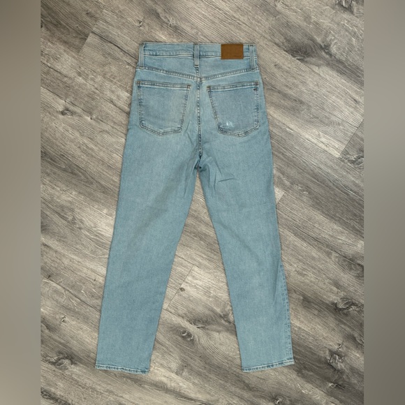 Madewell The Perfect Vintage Straight Jean Ripped Edition size 26 - Picture 3 of 8